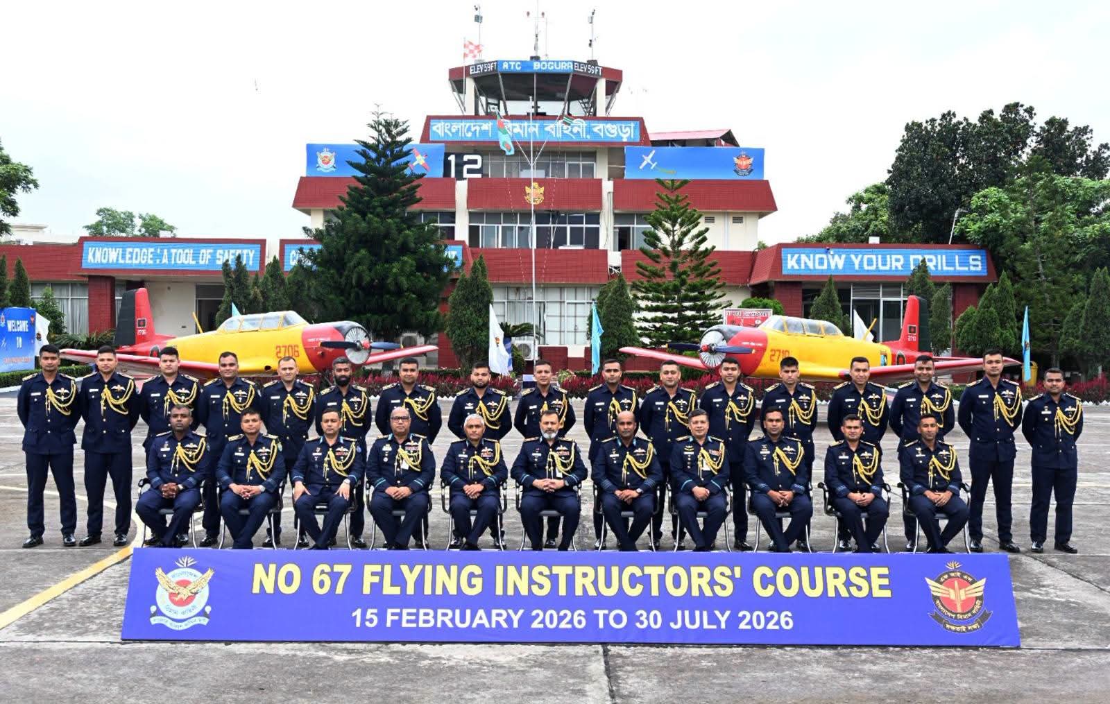 BAF holds certificate award ceremony for 67th Flying Instructors' Course