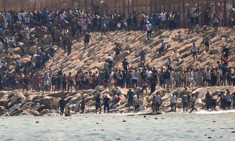 White House cites Ceuta footage to defend anti-migrant policies