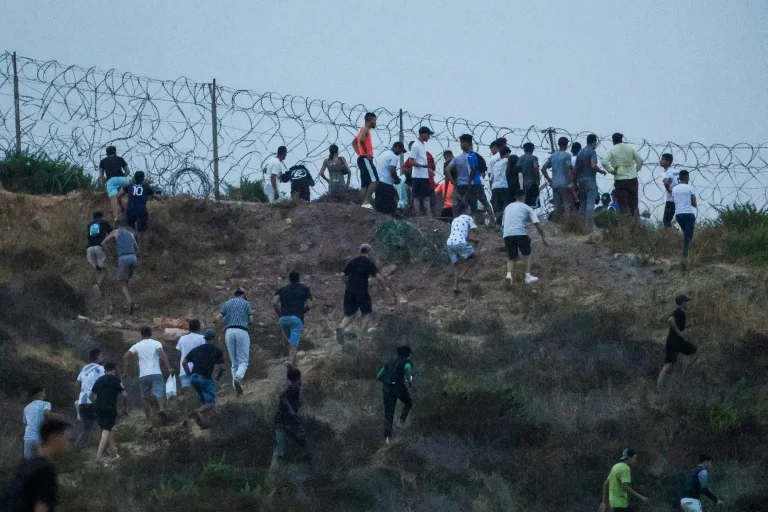 EU grapples with migrant crisis in Spain's N. Africa enclave