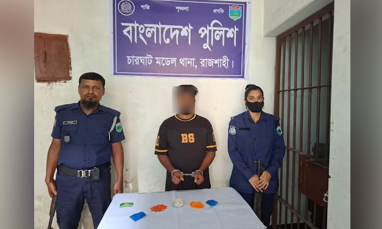 One arrested with 384 yaba and 20 grams of heroin in Charghat  