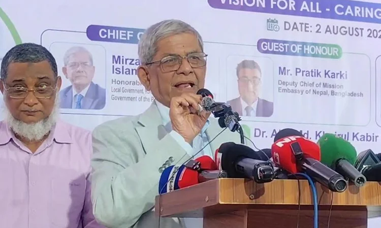 Student admission to Thakurgaon Medical College to start next year: Mirza Fakhrul