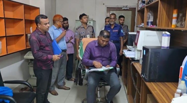 Four hospitals fined Tk 150,000 in Tangail