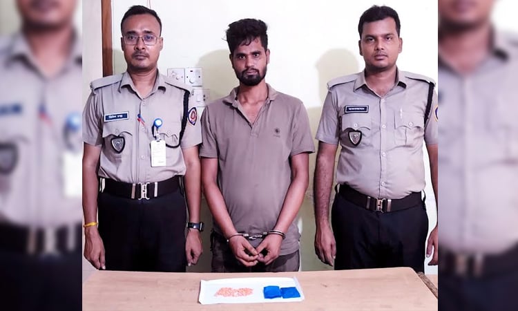 Man held with 394 pieces of Yaba tablets in Rangpur