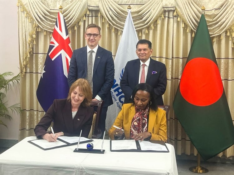 Australia commits AUD 25.25m for Rohingyas, host communities