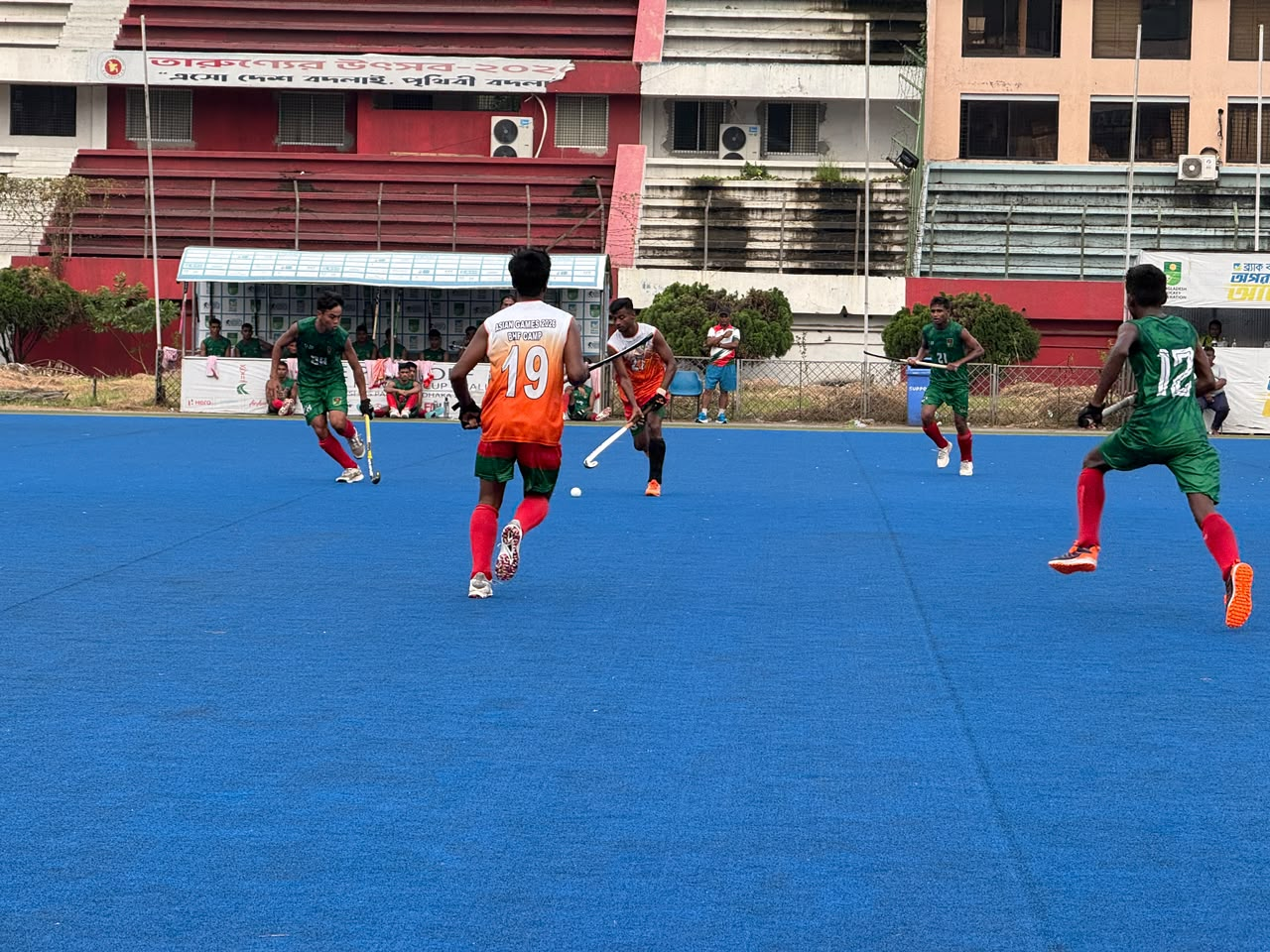 National hockey team beat Jr. side 7-1 in practice match