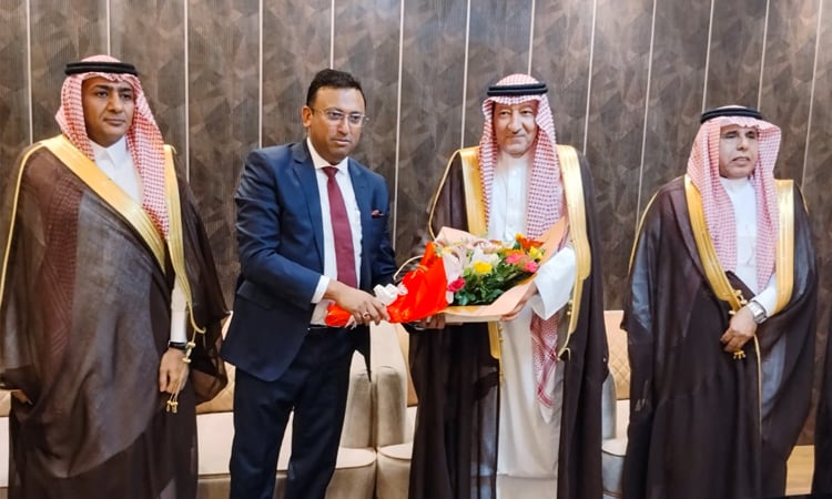 Saudi vice minister arrives in Dhaka on two-day official visit