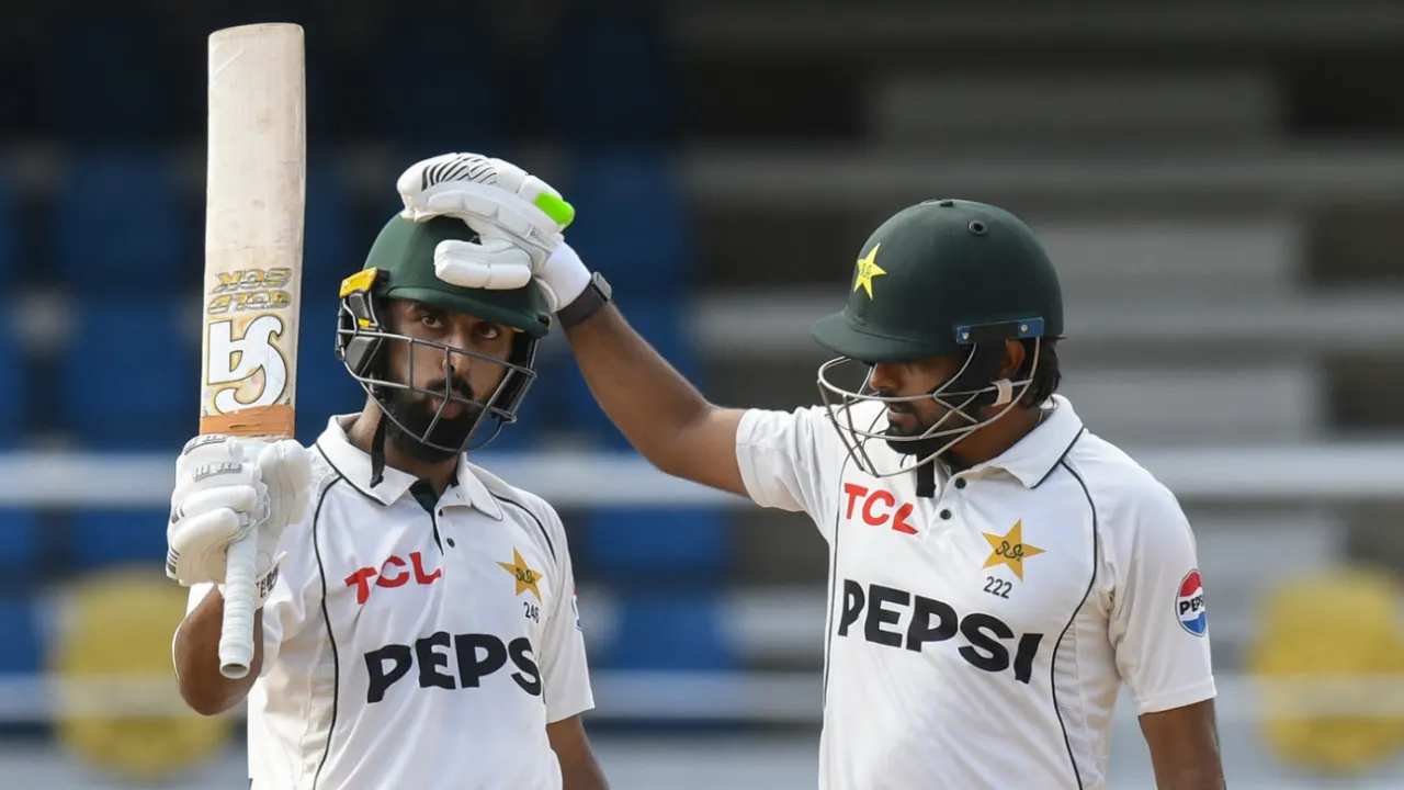 Shafique, Babar lead strong Pakistan reply against West Indies