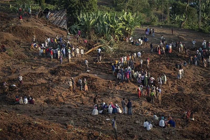 14 killed in Ethiopia landslide at monastery
