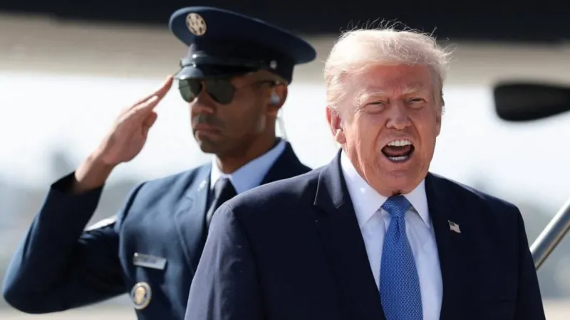 Trump warns Iran to open Hormuz or get 'hit very hard'