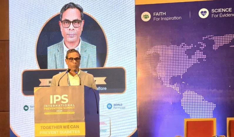 Diabetes prevention needs coordinated approach of Science, religion & society : Dr Muhit  