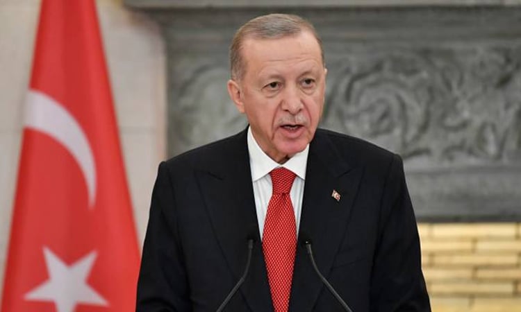 Turkey's President Erdogan lands in Jeddah: Saudi media