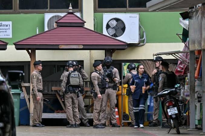 Thailand teen kills seven in home, school shooting