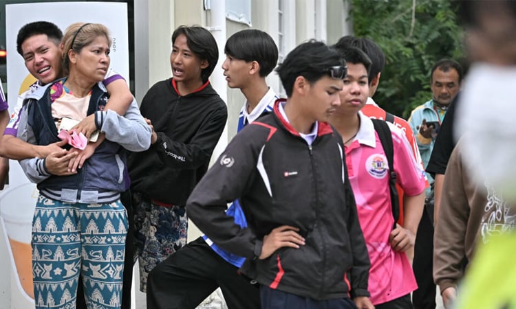 Thai students in disbelief after deadly school shooting