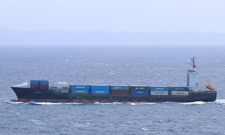 US helicopter fired on ship that tried to break Iran ports blockade