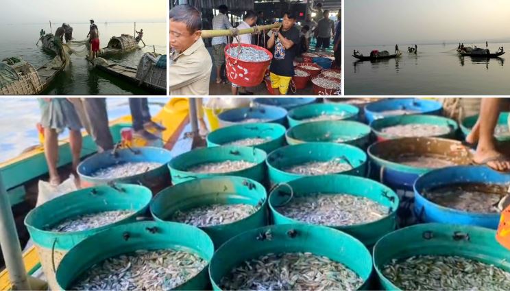 Tk 42 lakh revenue collected on first day of Kaptai Lake fishing