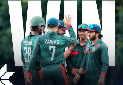 Bangladesh U23 crush Malaysia by 153 runs in 1st one-day game