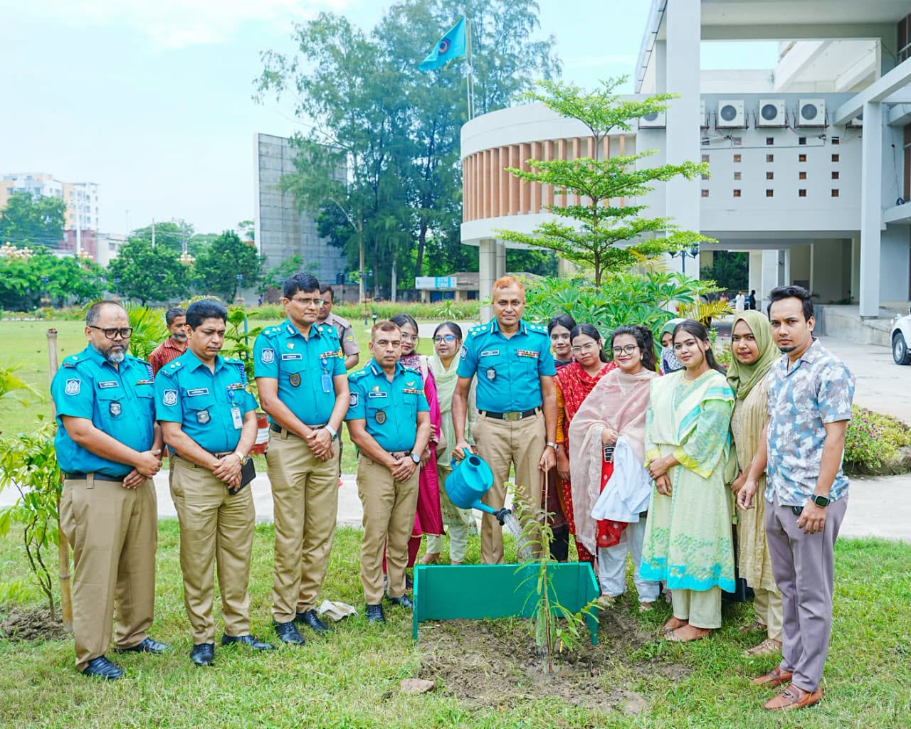 Tree plantation program held at RMP headquarters