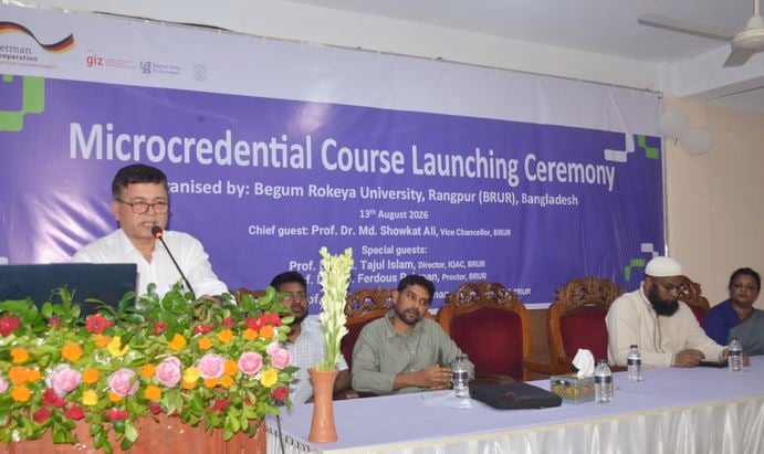 Micro-credential course to develop skills of students launched at BRUR