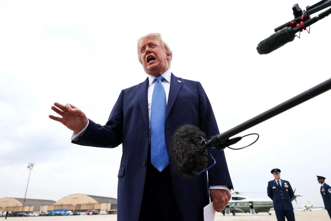 Trump dismisses concerns over conditions on US aircraft carrier
