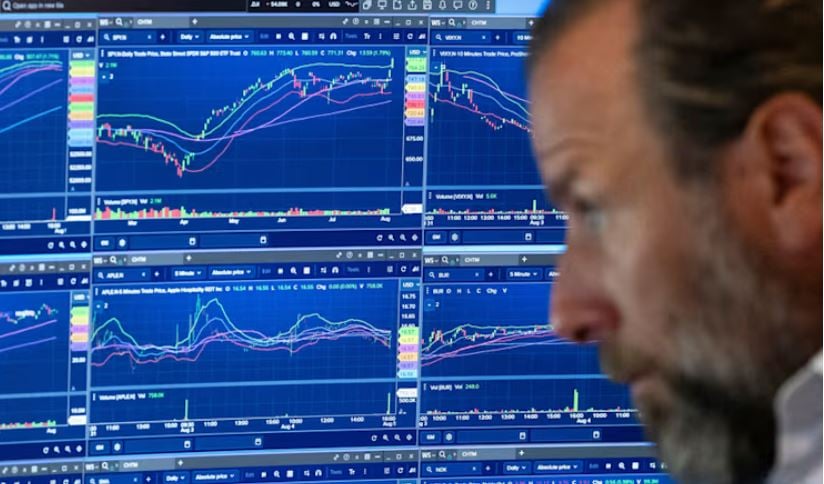 Stocks slip in cautious trading after weak US retail sales data