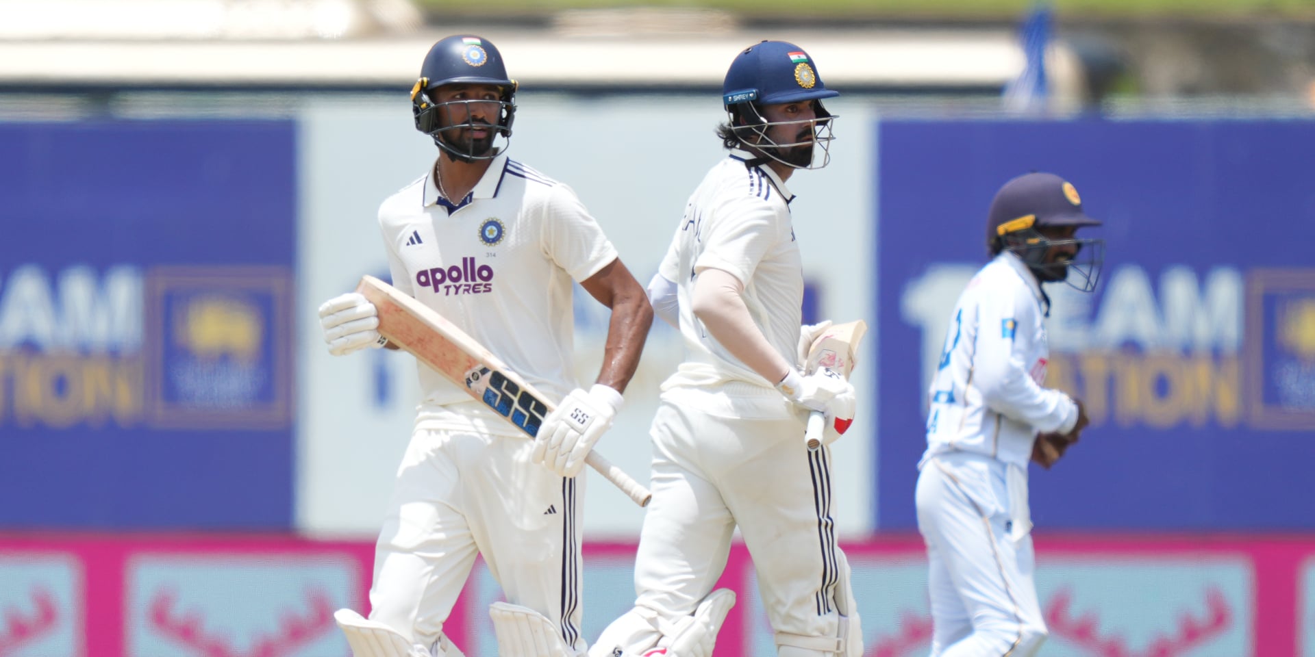 Steady India 101-1 at lunch in first Sri Lanka Test