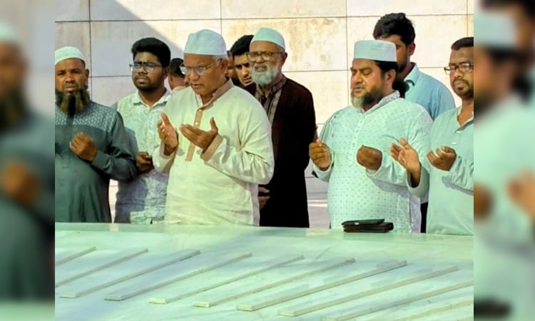 Dr Zahid pays tribute to Khaleda Zia