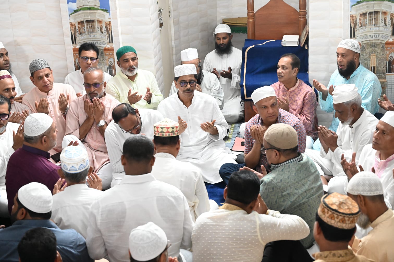 Doa mahfil held in Kishoreganj marking Begum Khaleda Zia's 82nd birthday