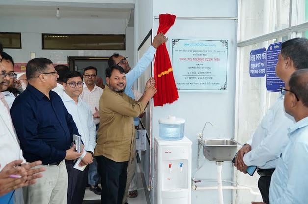 Reverse Osmosis pure water management system inaugurated at Nagar Bhaban