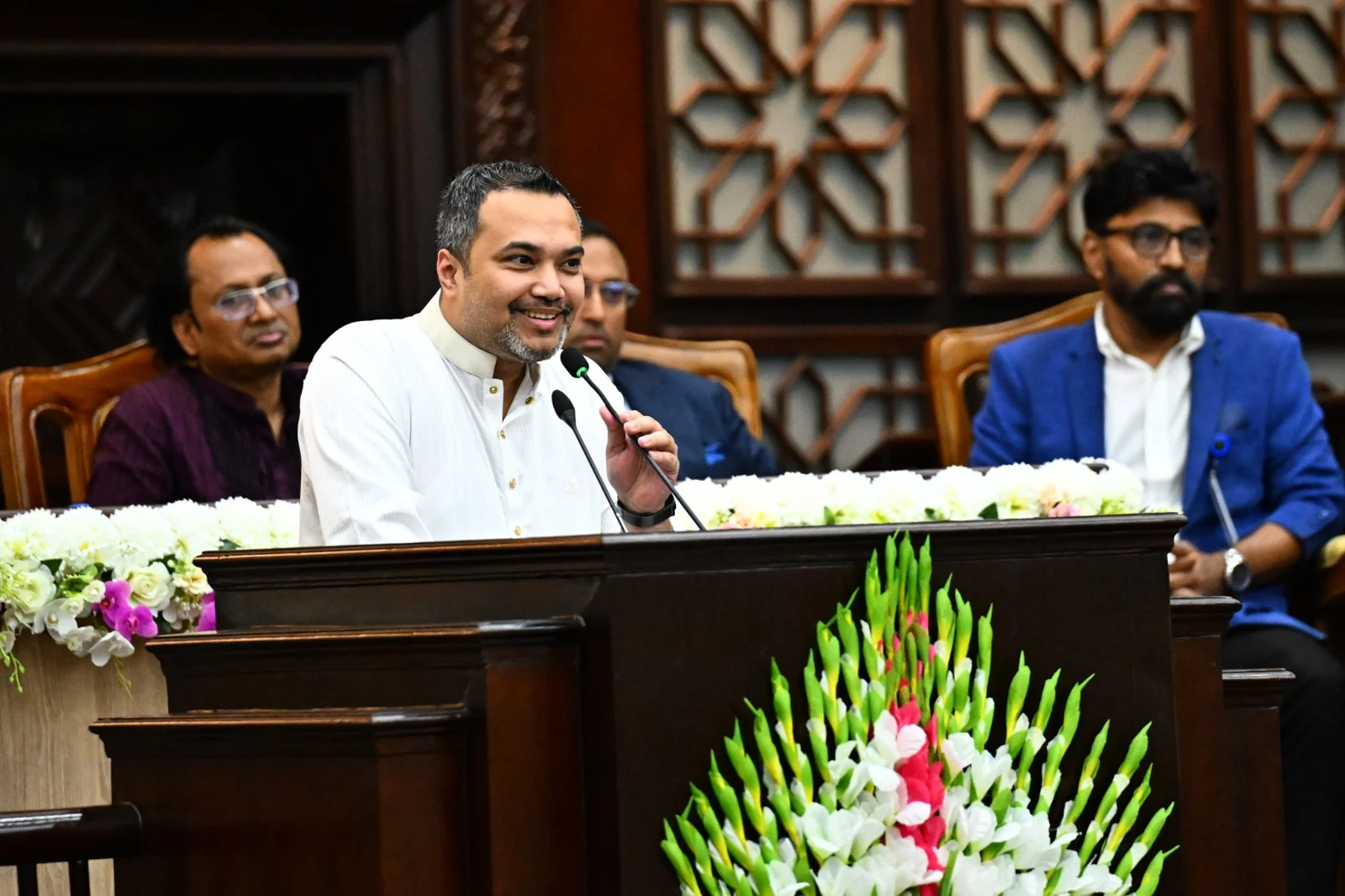 Govt working relentlessly to establish democratic values, good governance: Mahdi Amin 