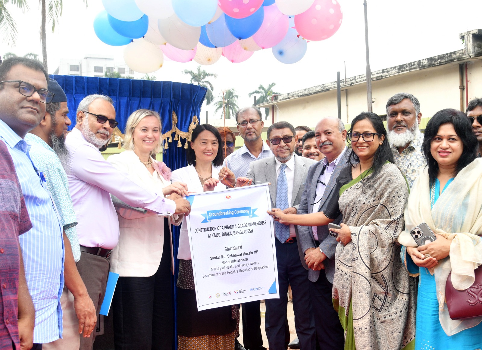 Sakhawat lays foundation stone of new pharma-grade warehouse 