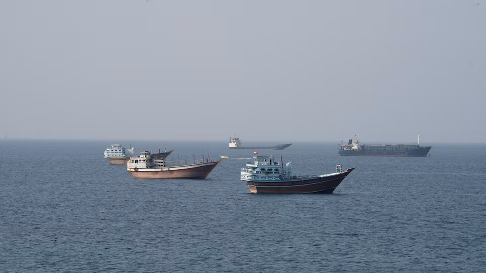 Trump says no Iran talks planned, claims Hormuz 'new US territory'
