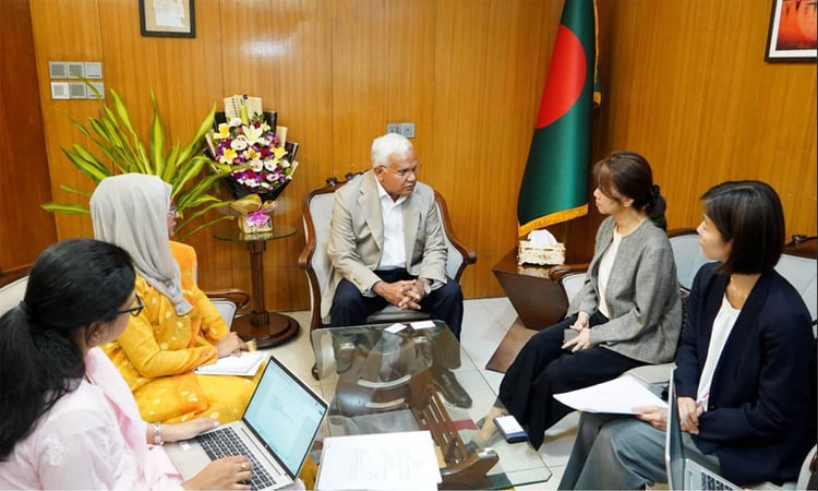 JICA delegation meets Dr Zahid; discusses mutual issues
