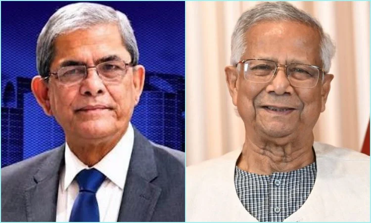 Prof Yunus congratulates Mirza Fakhrul Islam Alamgir on his election as president