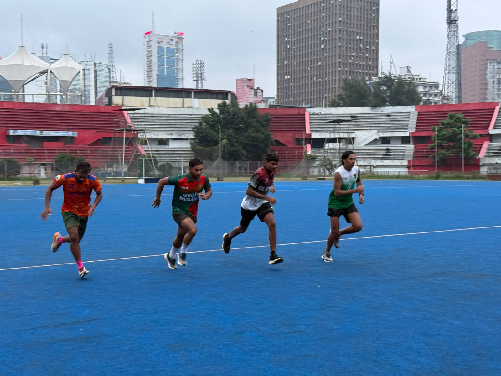 National hockey team resumes training