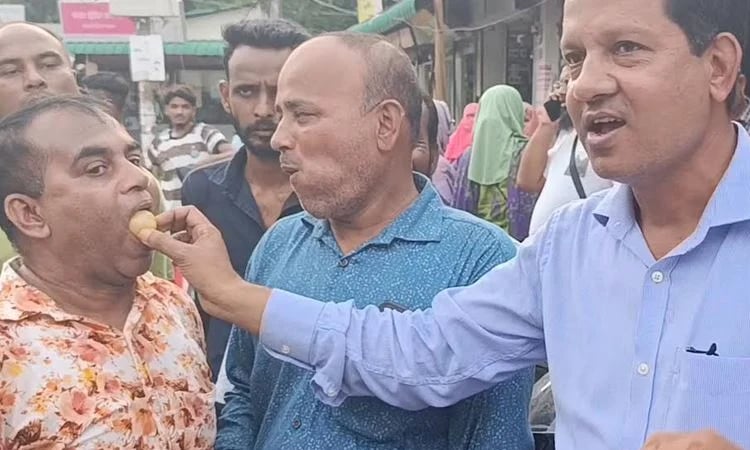 Wave of joy in Thakurgaon as Mirza Fakhrul elected President