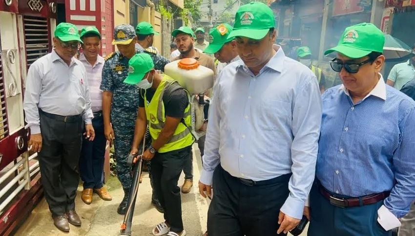 CCC conducts dengue prevention drive in Ctg