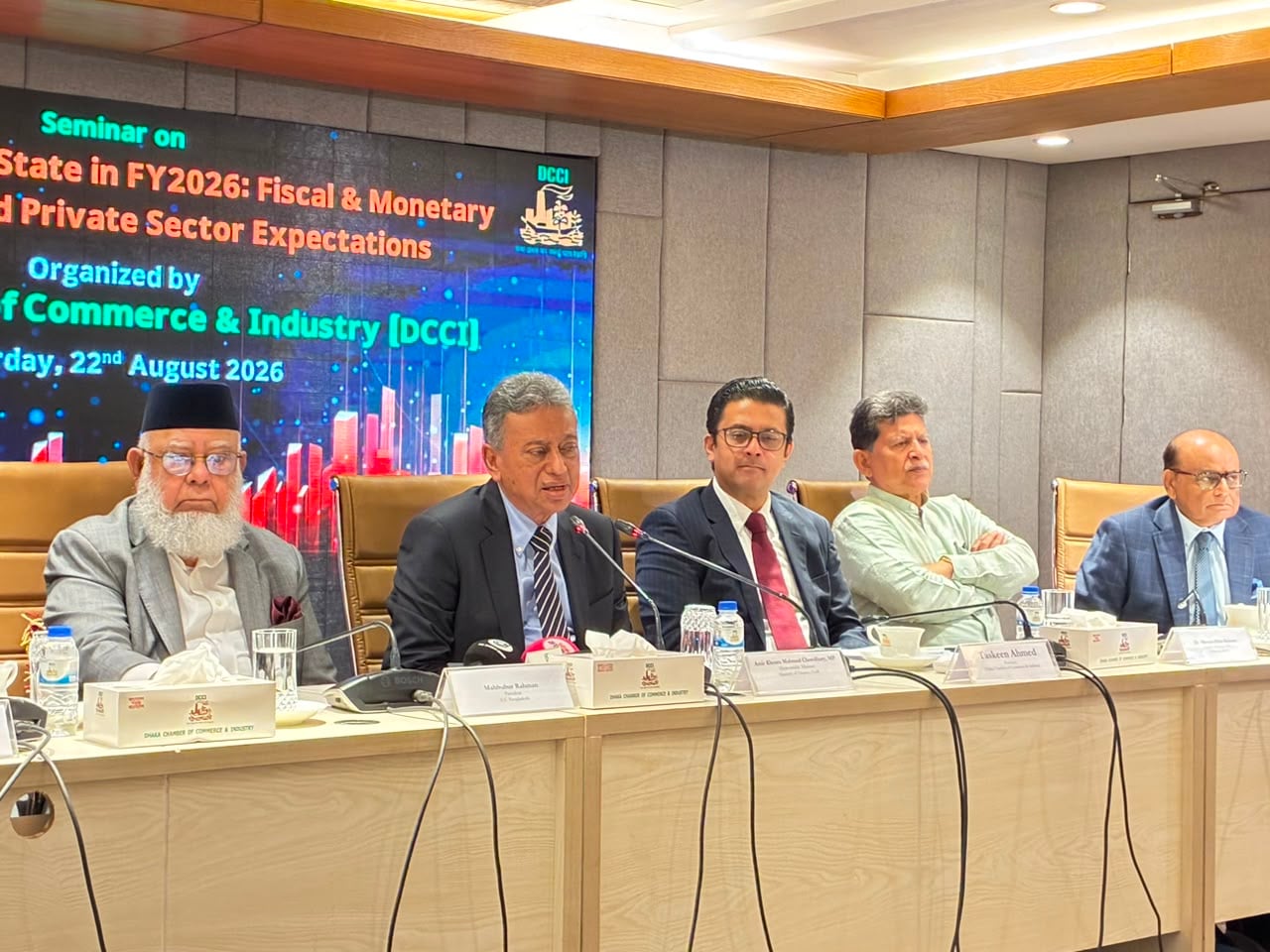 Economy has turned around despite taking charge in difficult times: Khosru