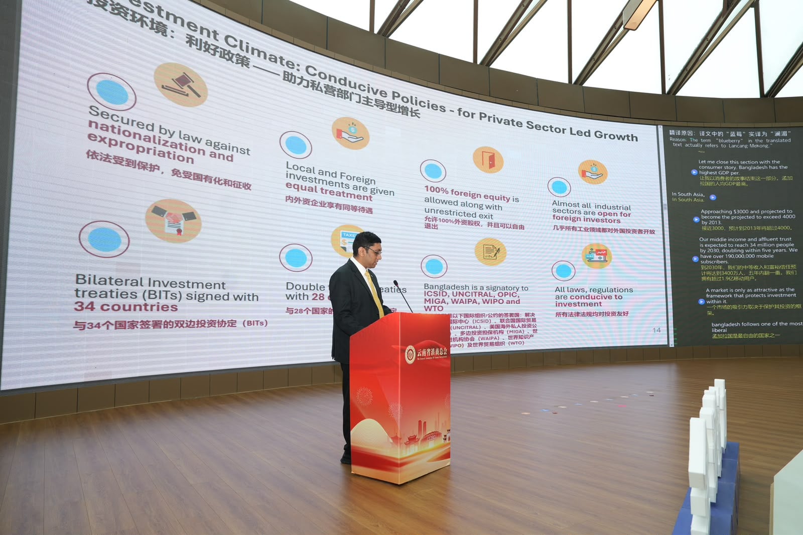 Yunnan entrepreneurs urged to invest in Bangladesh