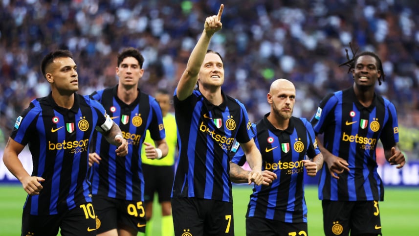 Inter thrash Monza to launch Serie A title defence