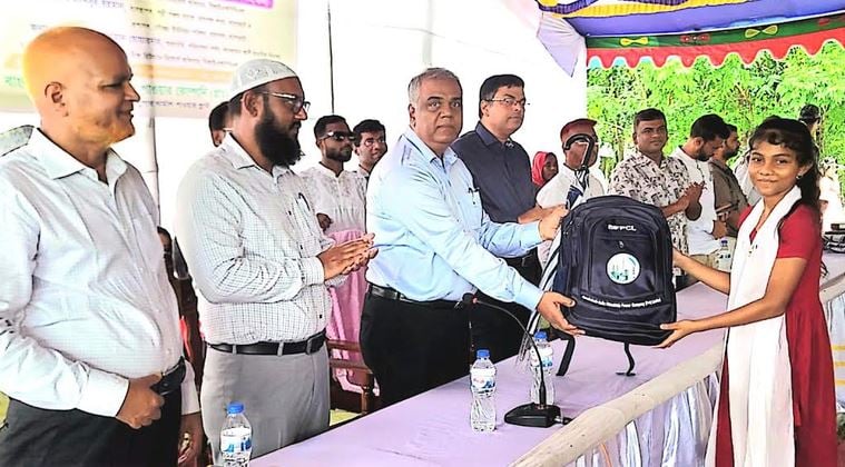 853 students get educational materials from Rampal Thermal Power Plant