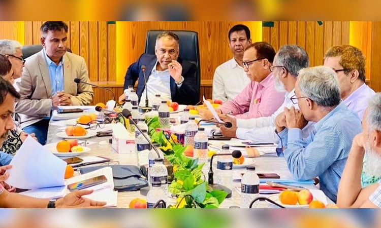 BMDA holds view-exchange meeting on ongoing development projects