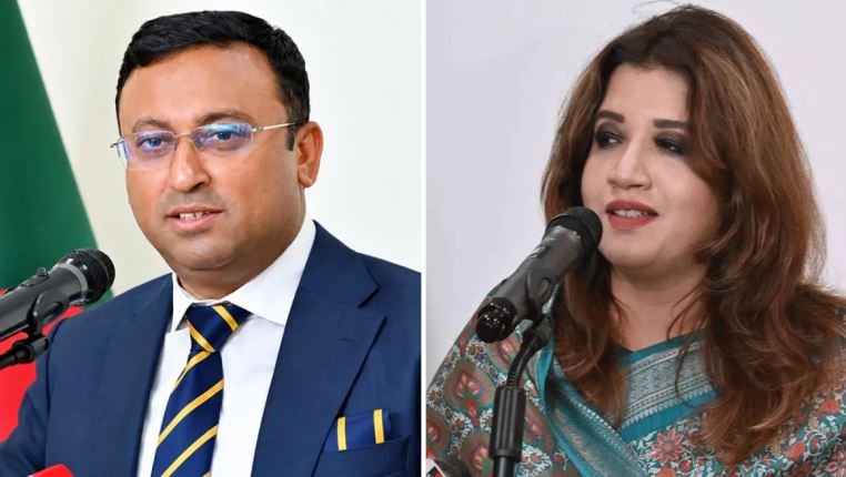 Humaiun, Shama assigned portfolios in foreign ministry