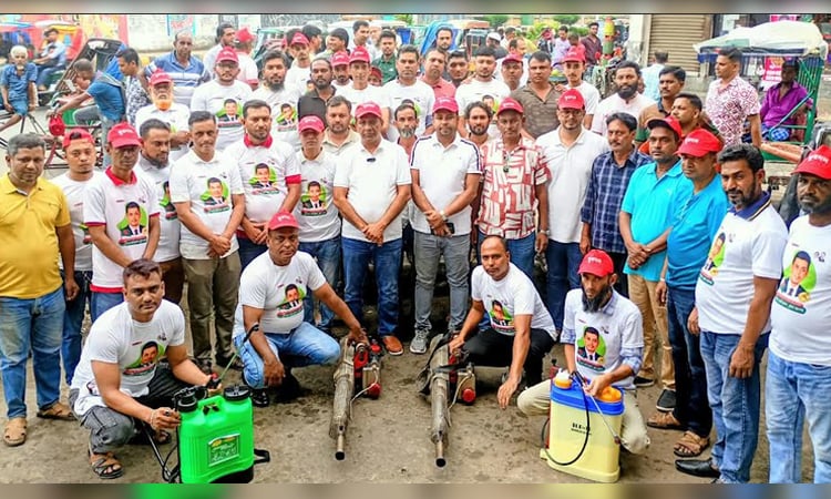 Jubodal launches month-long mosquito control drive in Khulna