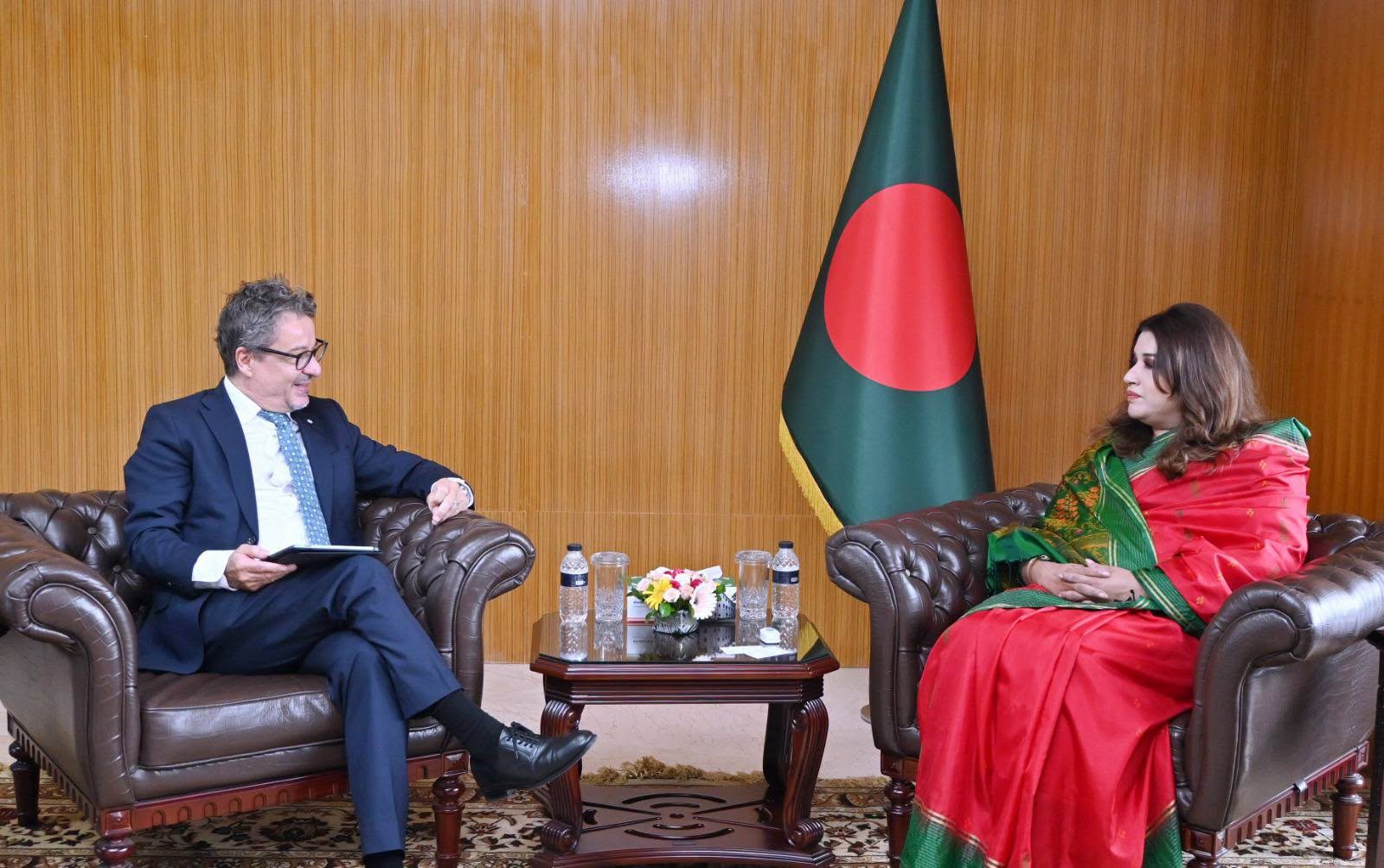 Shama urges stronger ICRC advocacy for Rohingya repatriation