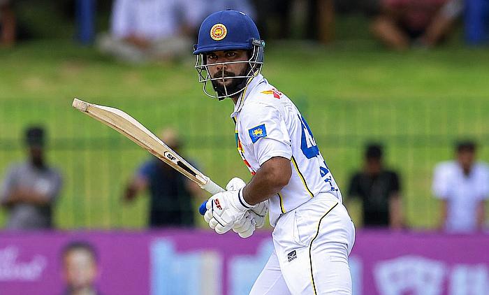 Dinusha, Nuwantha extend Sri Lanka's lead to 116 in India Test