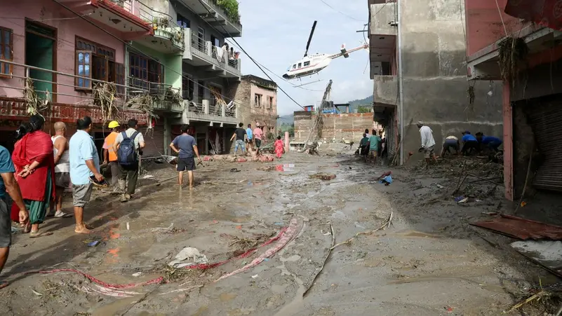 Nepal says 517 foreigners out of contact after deadly floods