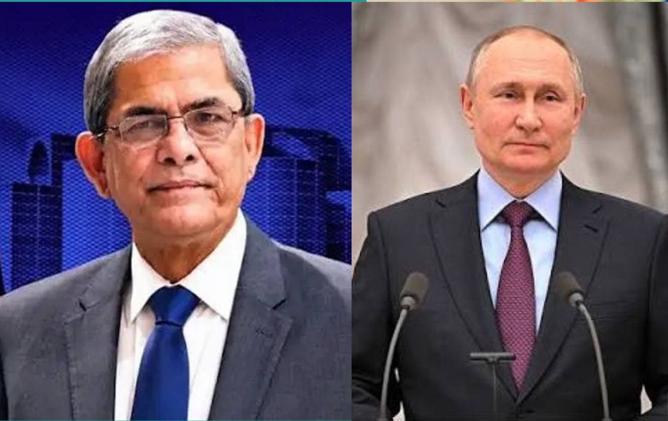 Putin congratulates President Mirza Fakhrul