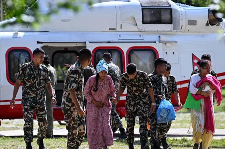 'Ran for our lives': Tales of survival from Nepal-China disaster