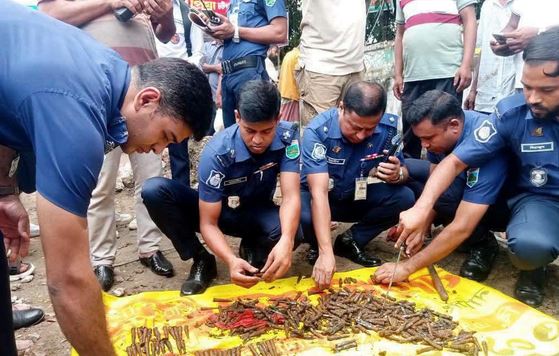 334 bullets recovered during drain excavation in Bogura