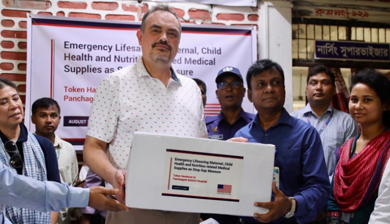 US provides $2.4m health equipment to Bangladesh